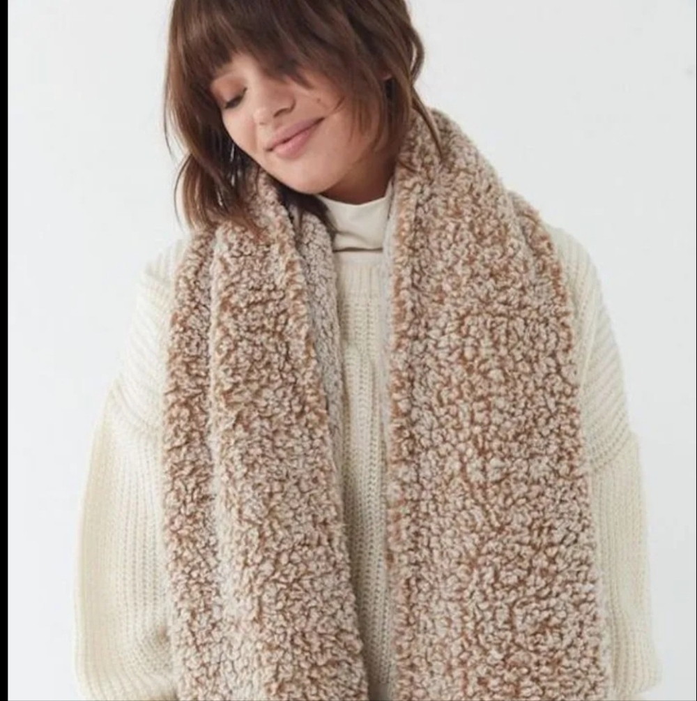 WOMEN'S KNIT OATMEAL INFINITY SCARF
